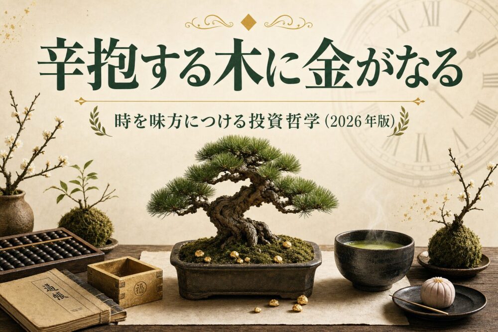 辛抱する木に金がなる — 時を味方につける投資哲学